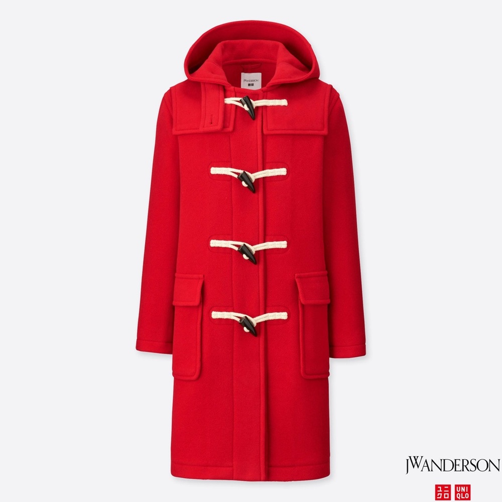 Uniqlo x J.W.Anderson Duffle Coat Red XS